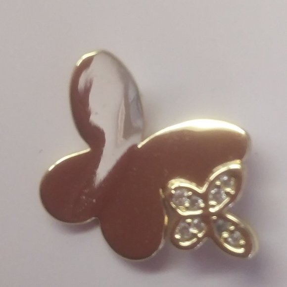 Kate Spade New Gold Butterfly Earrings - Picture 2 of 3